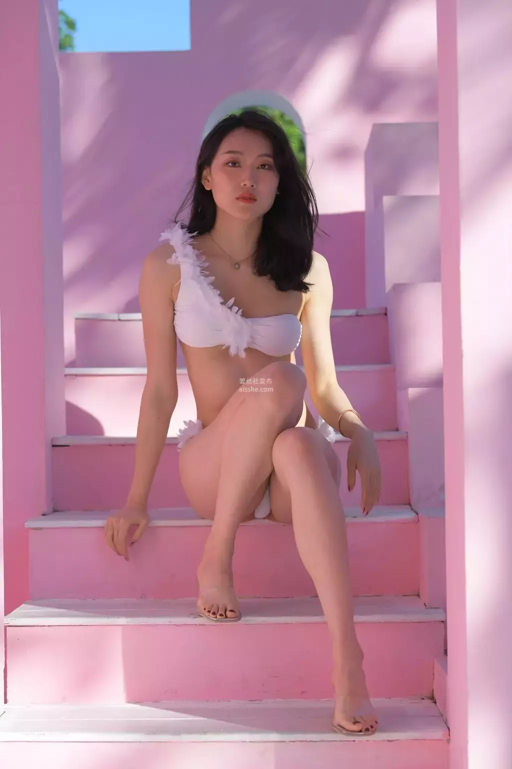 精选街拍作品 NO.1811 云朵给的温柔2 被成都太古里街拍惊艳了-丽图社