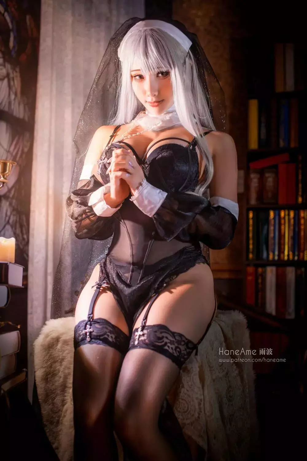 No.037-Sinful nun [18P] 美女写真,性感美女-丽图社