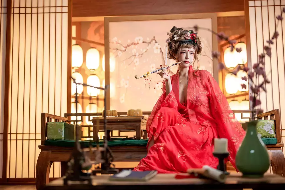 No.033-新春贺图 [65P 1V] 长裙比基尼风美女写真-丽图社