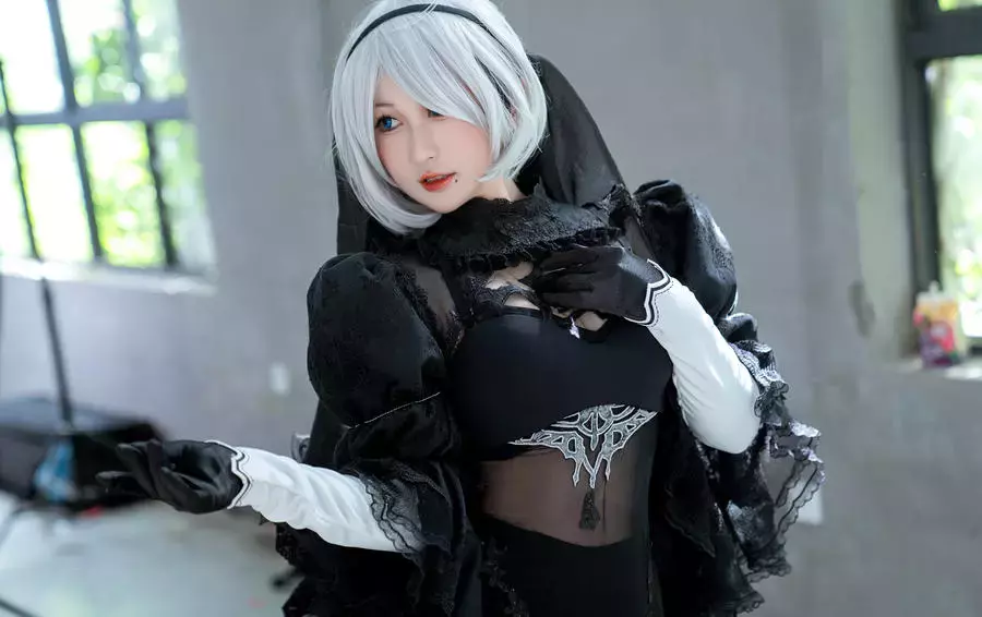 No.001 – 杭州漫展 尼尔机械纪元 2B [12P] 清秀自然美女头像图片-丽图社