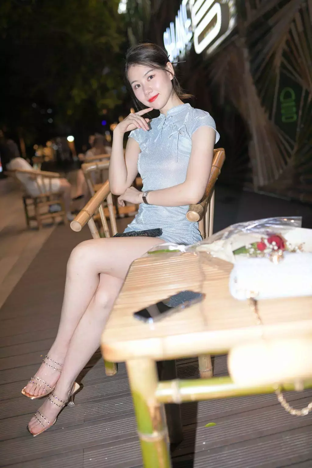 精选街拍作品 NO.1158 姓感短裙美女1 街拍美女丁隐照片-丽图社