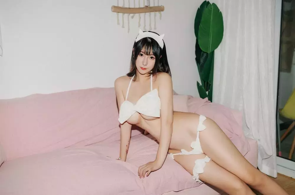 No.011-白色蝴蝶结南半球 [11P] 美女图片写真套图合集-丽图社