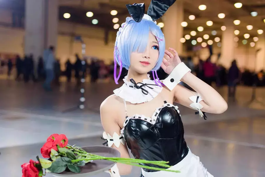 No.032-RE从零开始的异世界生活 蕾姆女仆2 [9P] 美女写真艺术照图片-丽图社