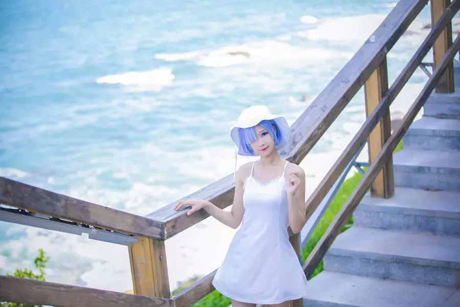 No.025-RE从零开始的异世界生活 蕾姆白裙 [11P] 极品火辣爆炸身材美女高清壁纸-丽图社