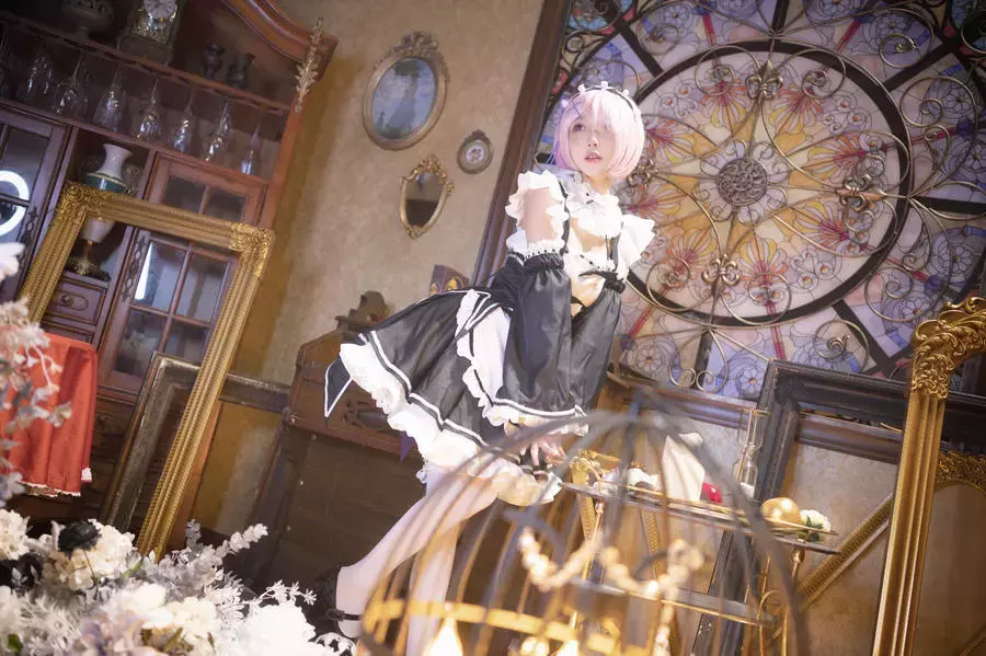 No.075-拉姆女仆 [22P] 唯美性感身材美女图片壁纸-丽图社