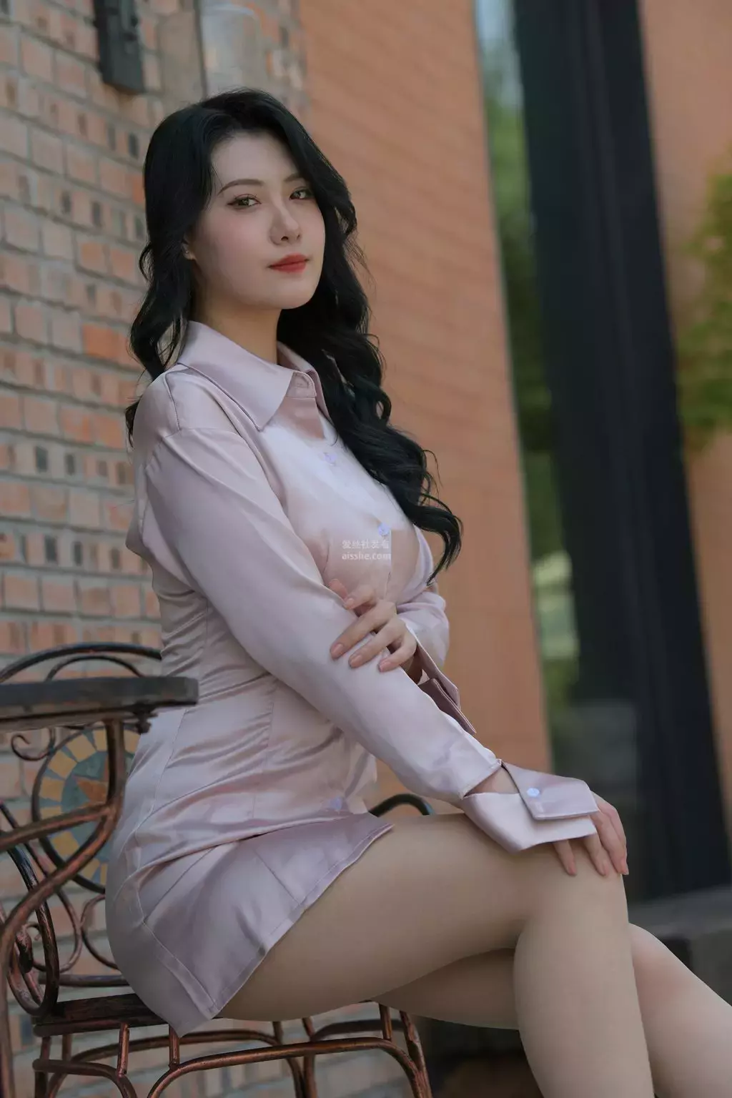 精选街拍作品 NO.1846 谜兔4 街拍紧身裤-丽图社