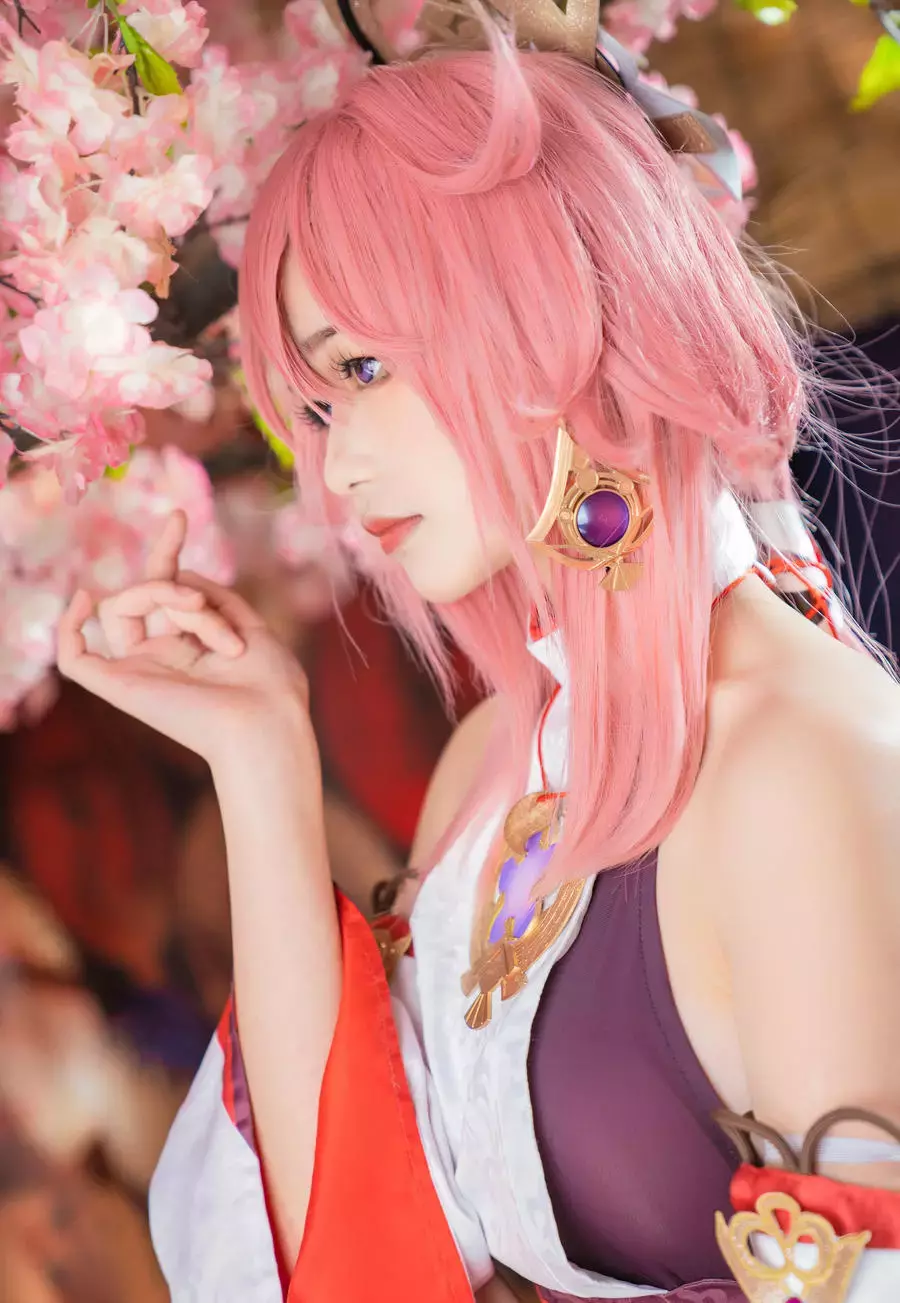 No.007 – 原神 八重神子 [9P] 美女写真艺术照图片-丽图社