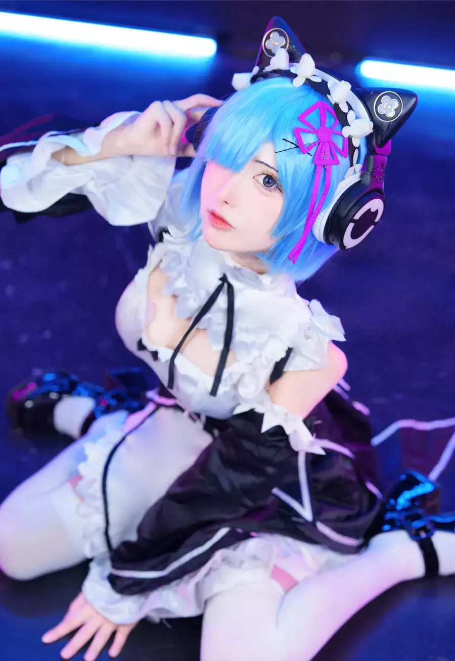 No.018 – 蕾姆 [9P] 时尚美女写真壁纸图片照-丽图社