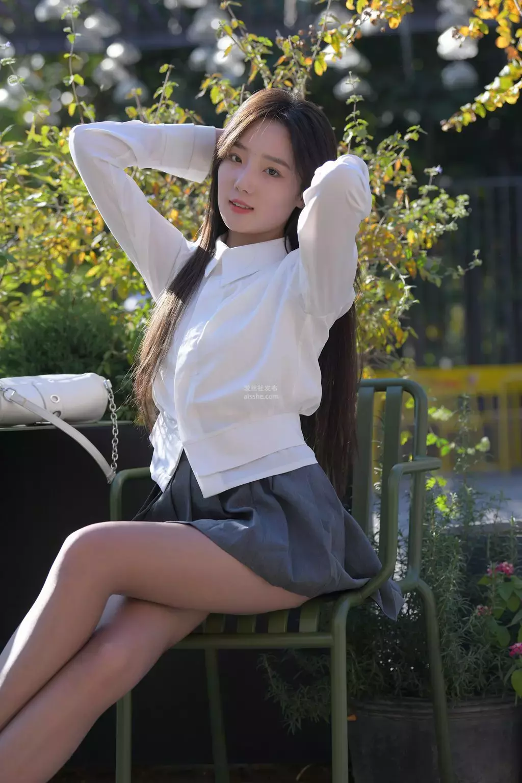 精选街拍作品 NO.1998 茉莉雨5 女神街拍高清壁纸美女-丽图社