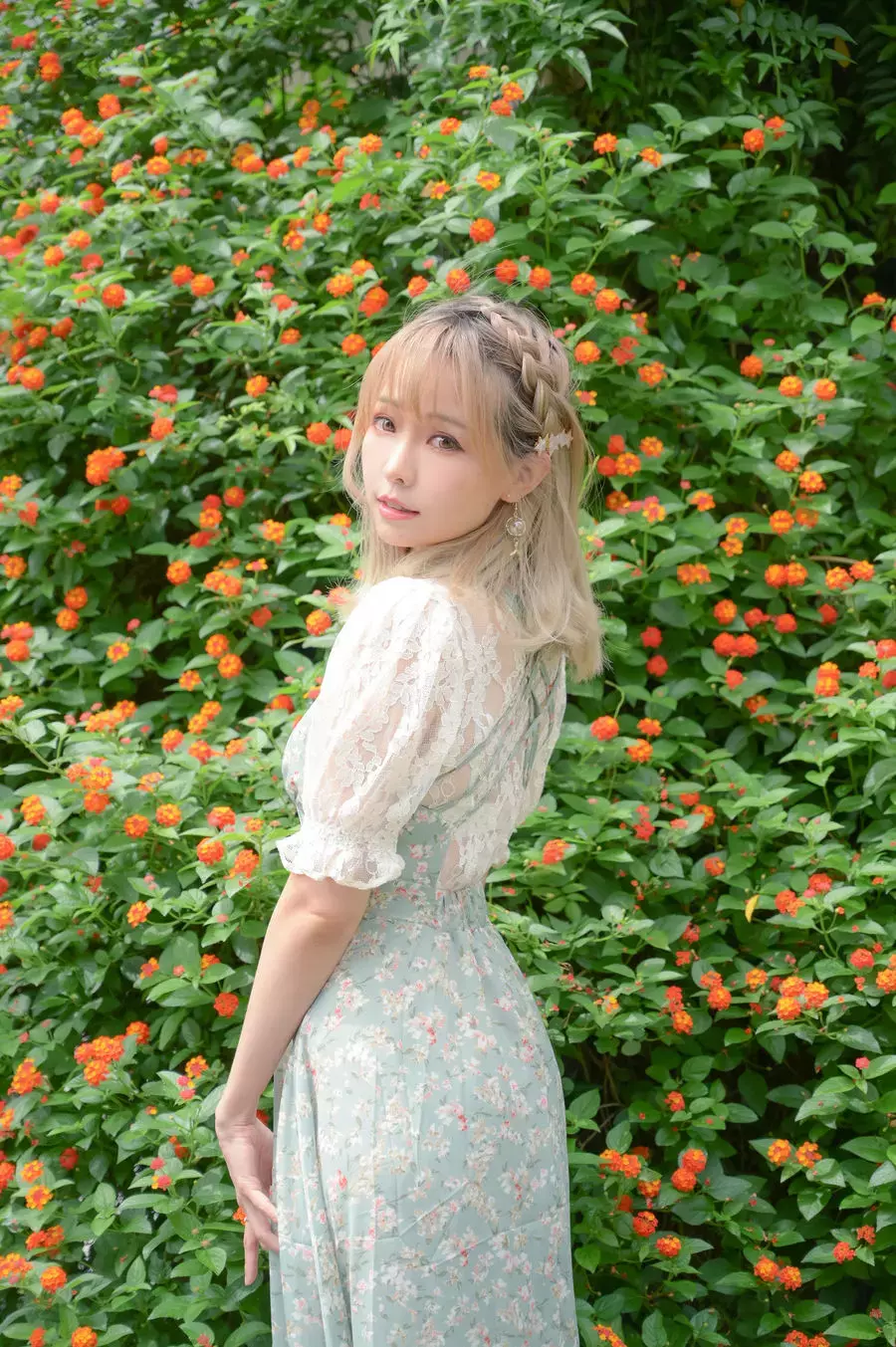 No.033-Sea Foam [15P] 清秀自然美女头像图片-丽图社