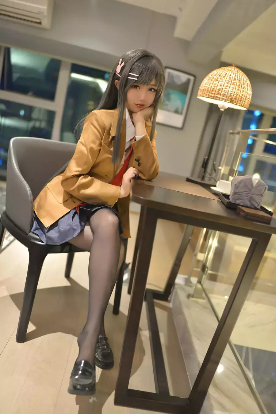 No.051 – 麻衣制服 兔女郎 [58P] 夏天照着穿优雅又高级的写真-丽图社