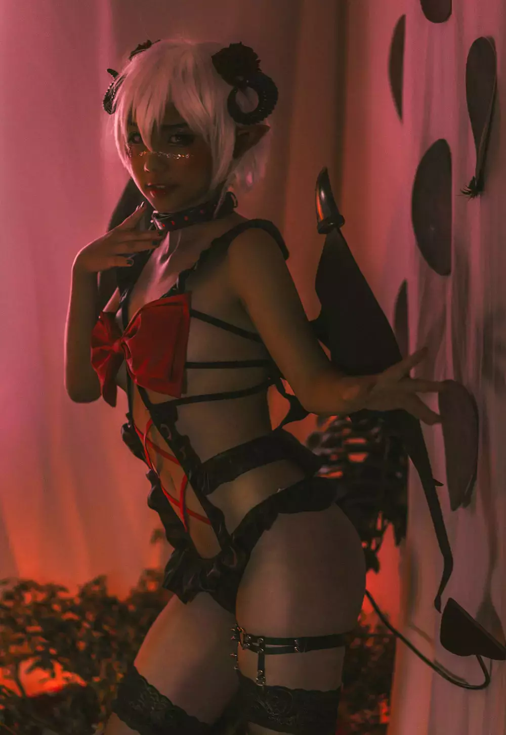 No.010-小恶魔与艾什 [9P] 美女高清壁纸女神写真-丽图社