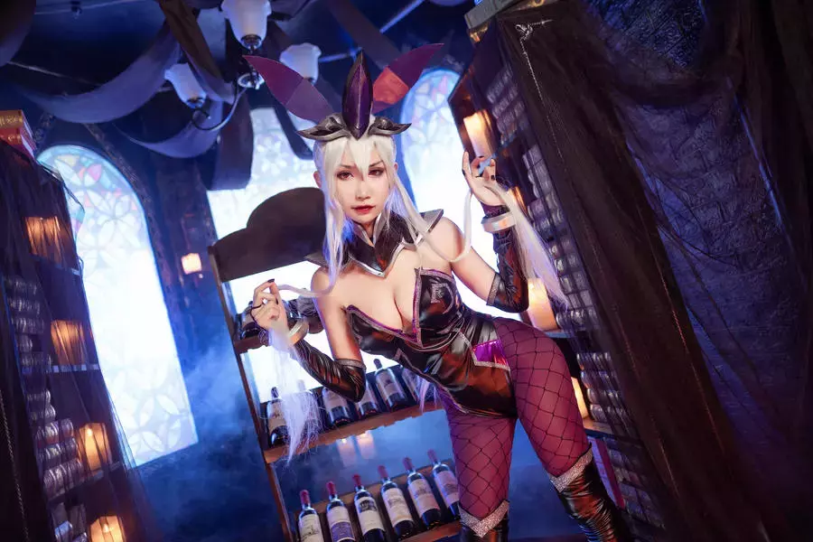 No.024 – 辛德拉 [15P] 美女经典黑丝写真套图-丽图社