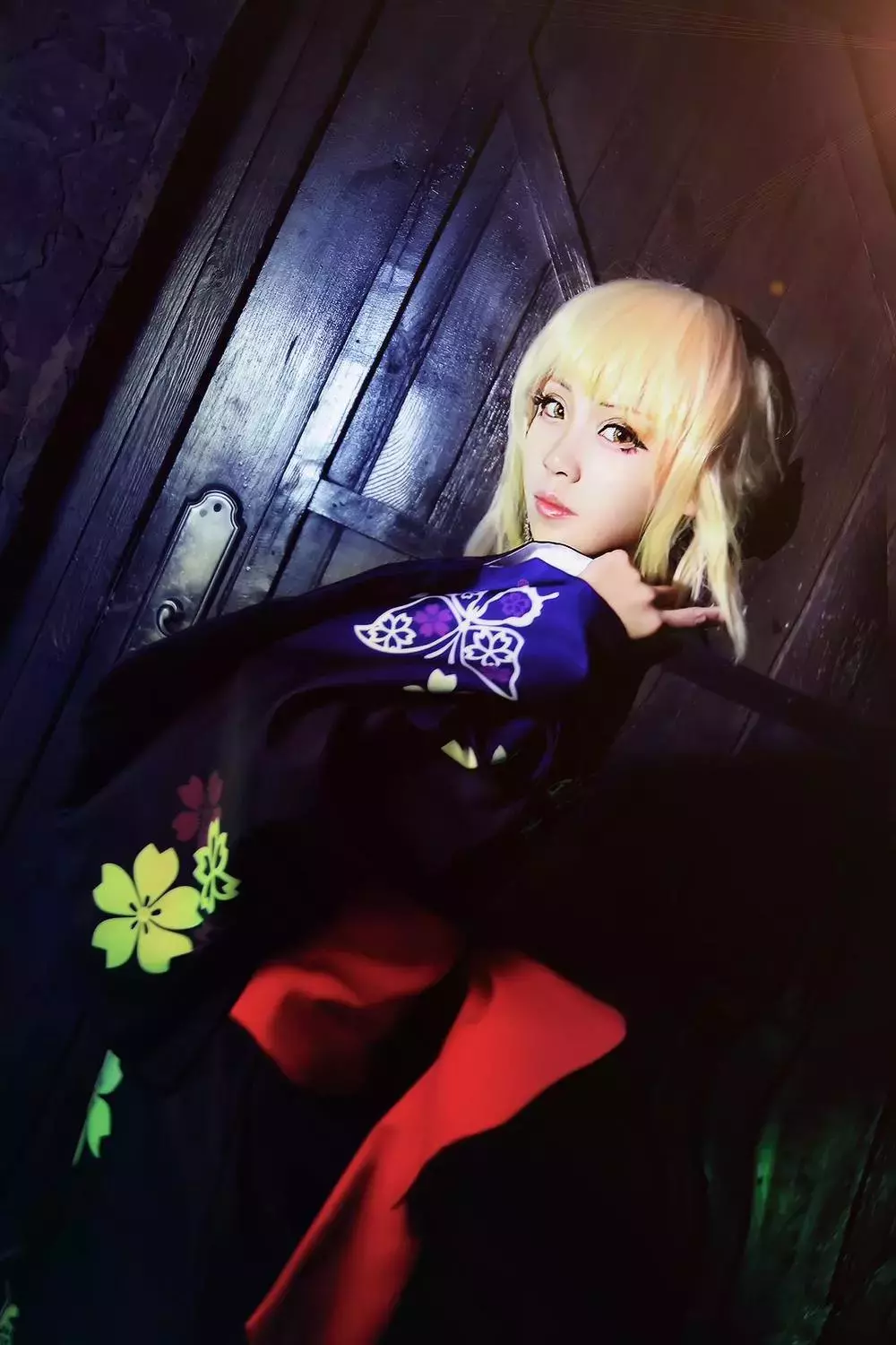 No.014-FATE Saber 浴衣 [8P] 美女头像真人清新高清图片-丽图社