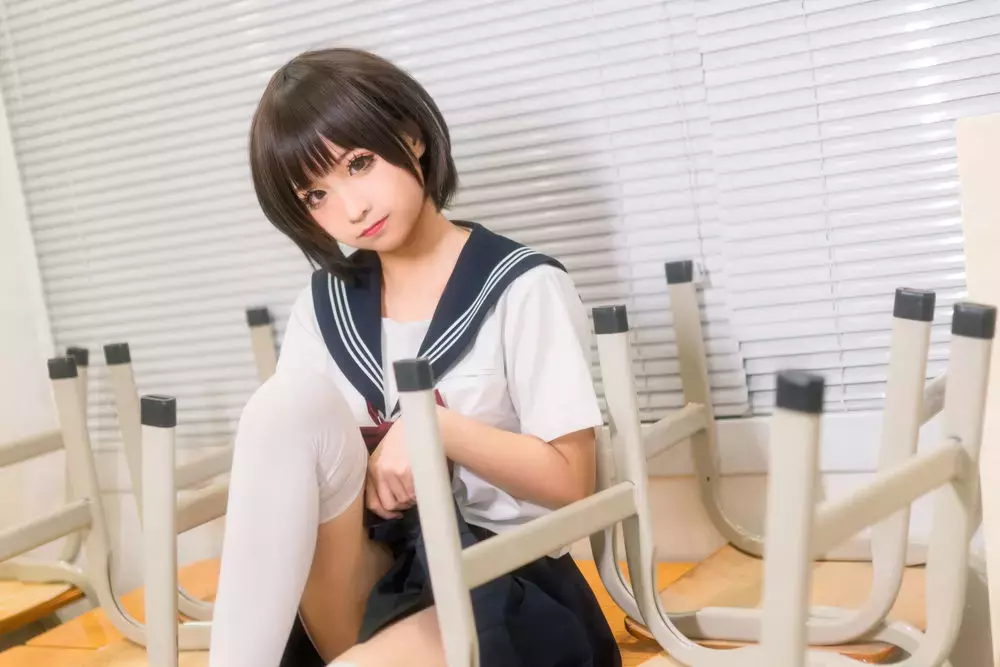 No.019-教室 [61P] 高颜值好身材美女壁纸高清好看-丽图社