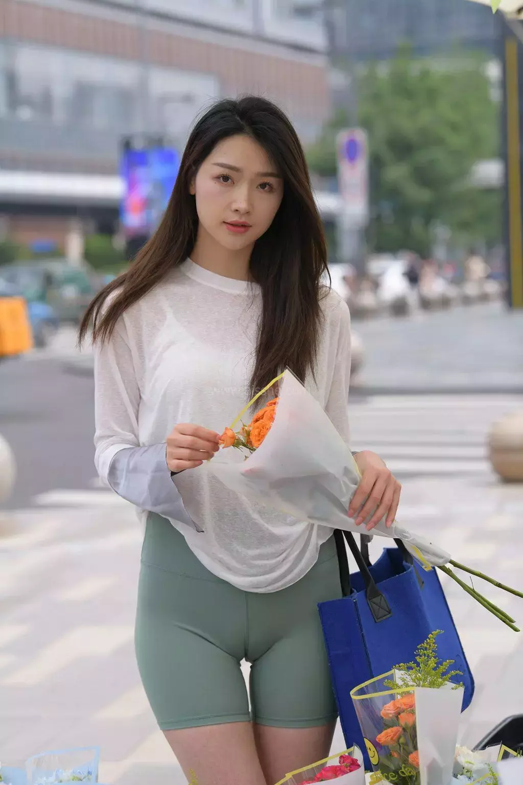 精选街拍作品 NO.1266 姓感街拍 明天520 1 有个性的时尚小姐姐街拍-丽图社