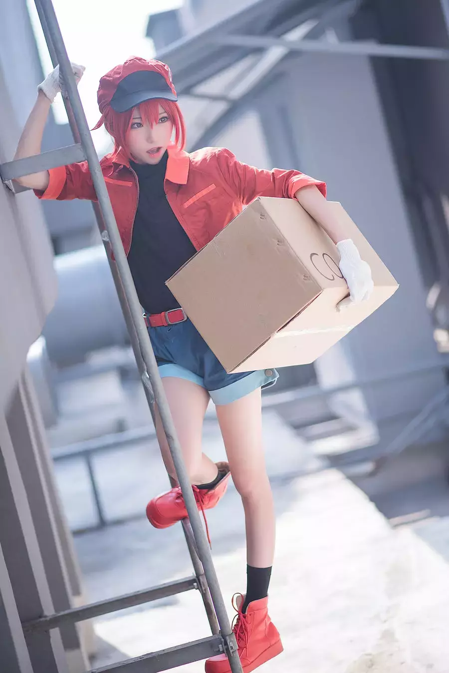 No.016-工作细胞2 [35P] 美女好身材自拍锁屏壁纸-丽图社