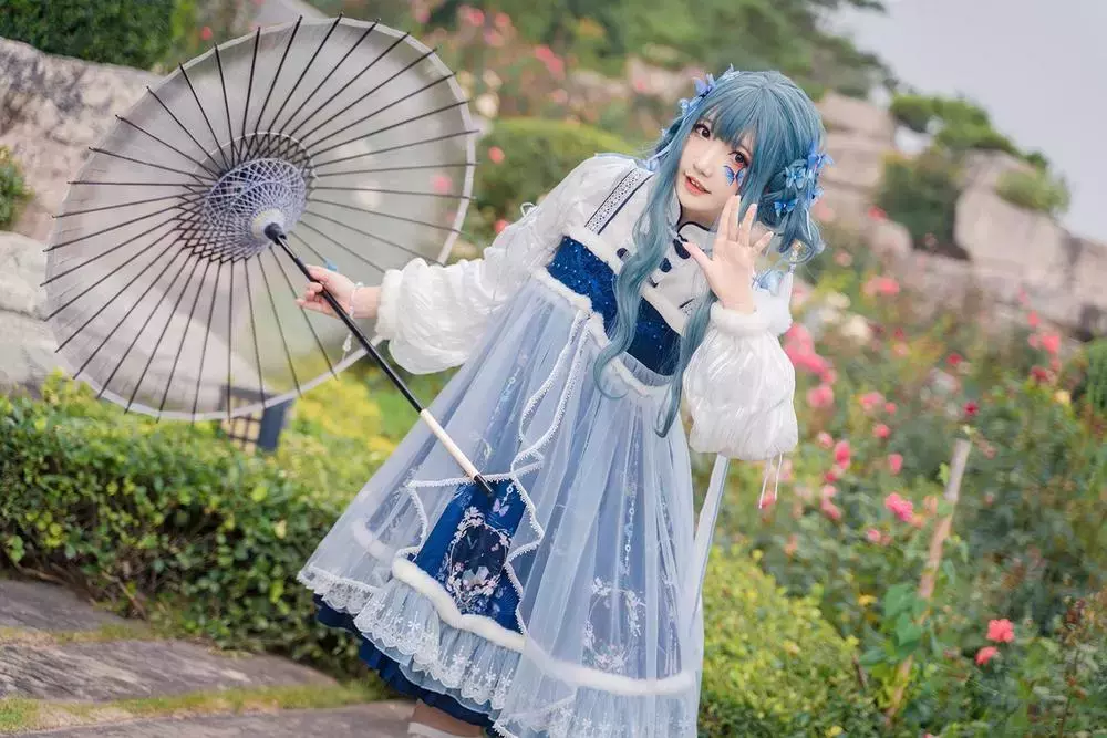 No.010-今天是小蝴蝶 [9P] 超高清国内美女模特精选套图-丽图社