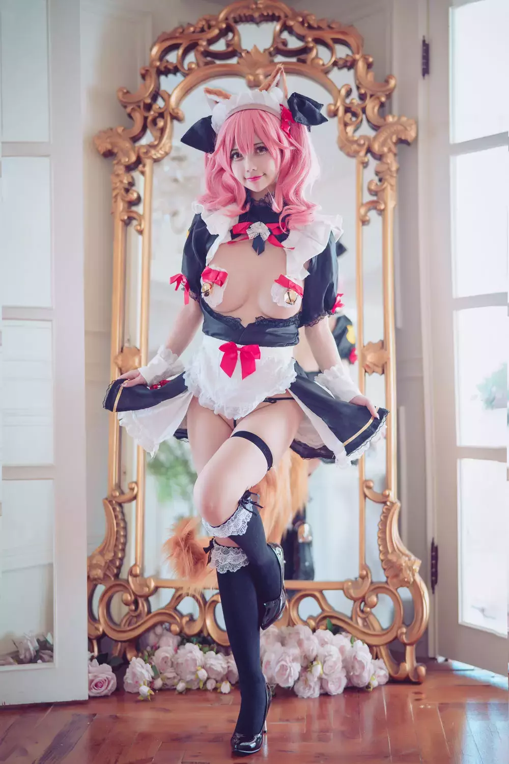 No.064-Tamamo maid [25P] 夏季好身材美女壁纸高清好看-丽图社