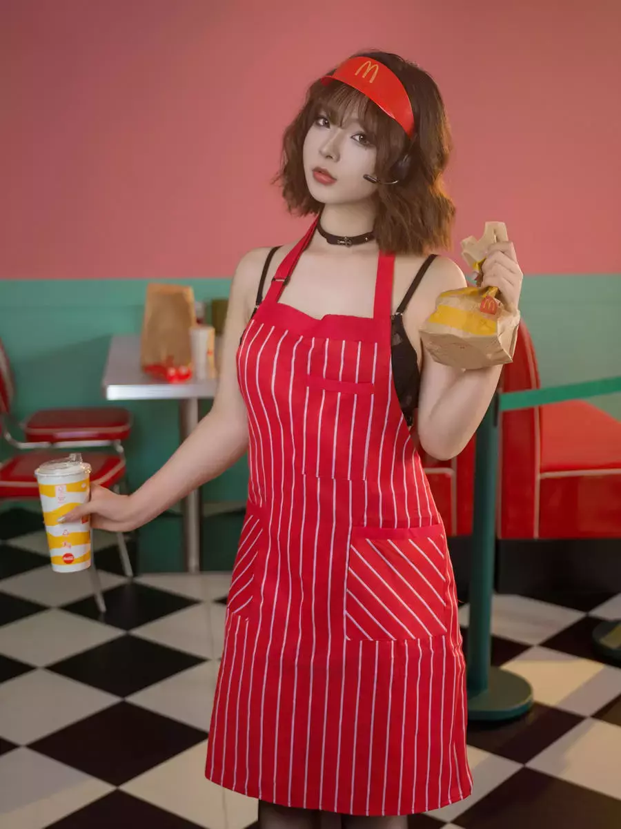 No.035 – 麦当劳的女服务员 [149P] 优雅休闲美女自信阳光可爱唯美写真-丽图社