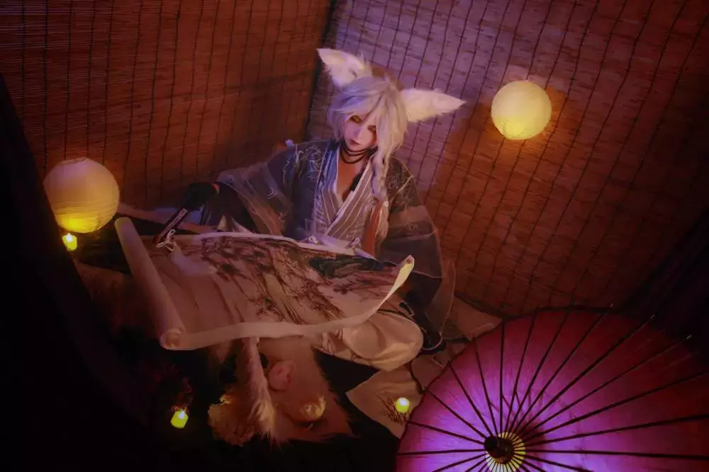 No.006-阴阳师 妖狐 逐月照君 [8P] 制服丝袜美女套图-丽图社