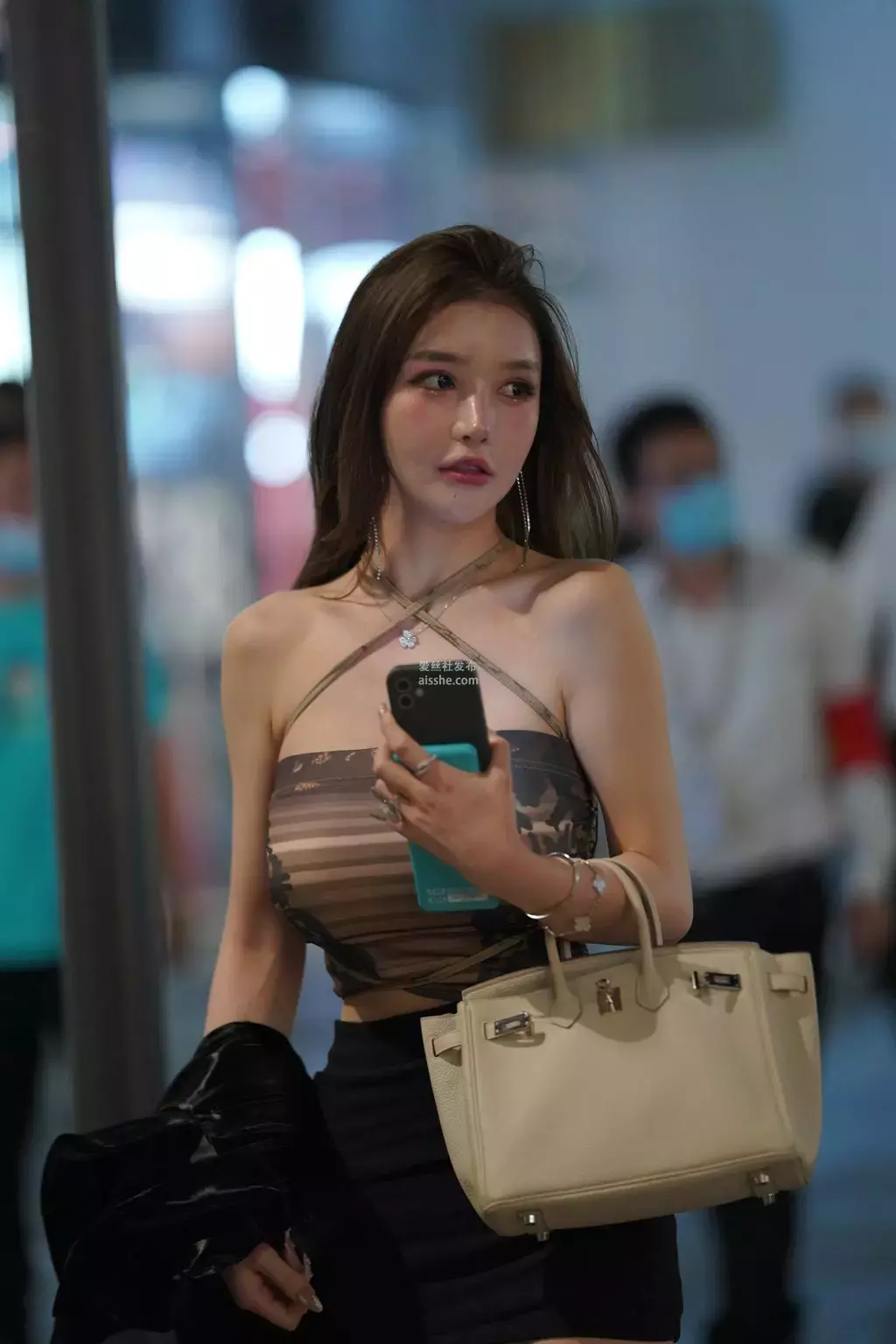 精选街拍作品 NO.1452 娜娜街拍第三季3 街拍短裤 坏叔街拍-丽图社