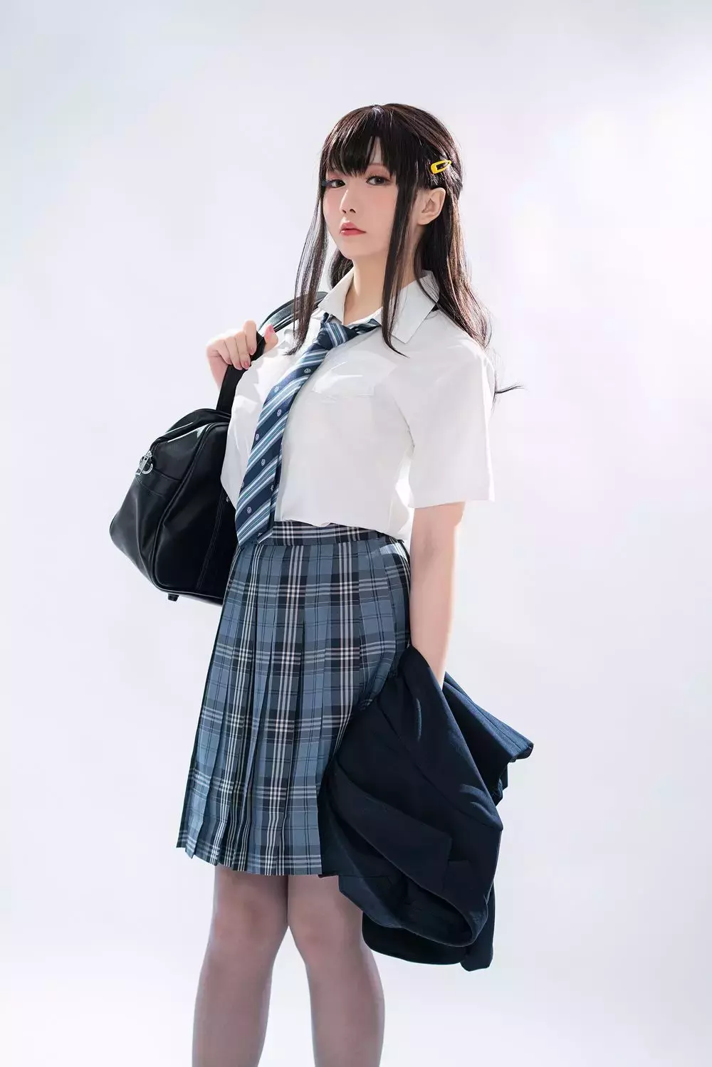 No.139-滴水JK [100P] 高清4K全面屏手机壁纸-丽图社