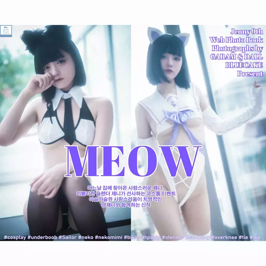 No.058 – [BLUECAKE] Meow [112P] 国内艺体美女拍唯美写真-丽图社