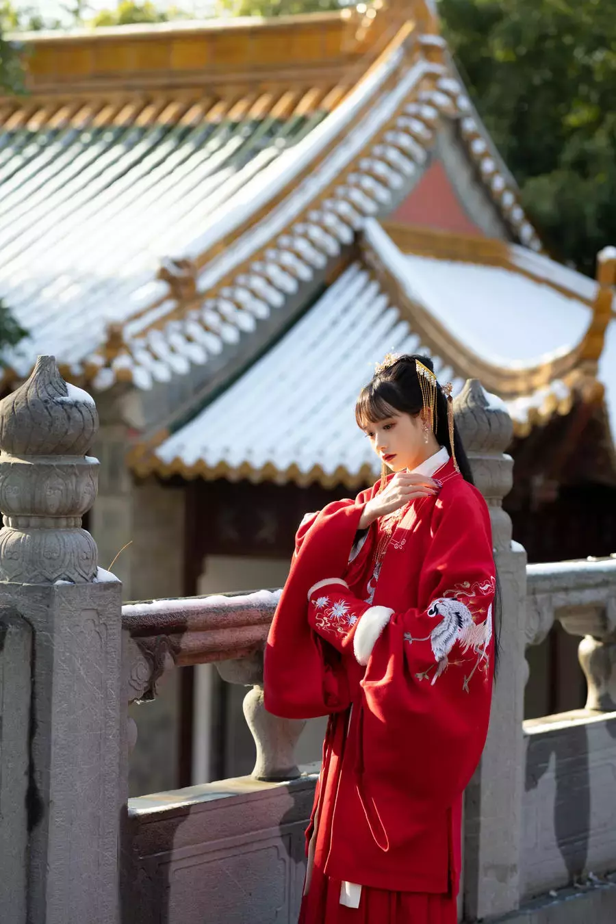 No.077-深宫雪 [27P] 优雅休闲美女自信阳光可爱唯美写真-丽图社