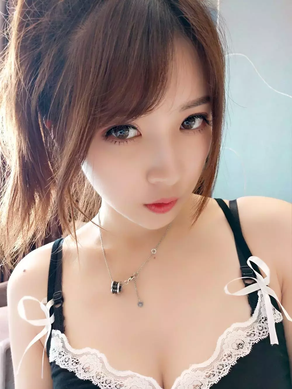 No.015-黑色吊带裙 [36P] 高清壁纸美女写真-丽图社