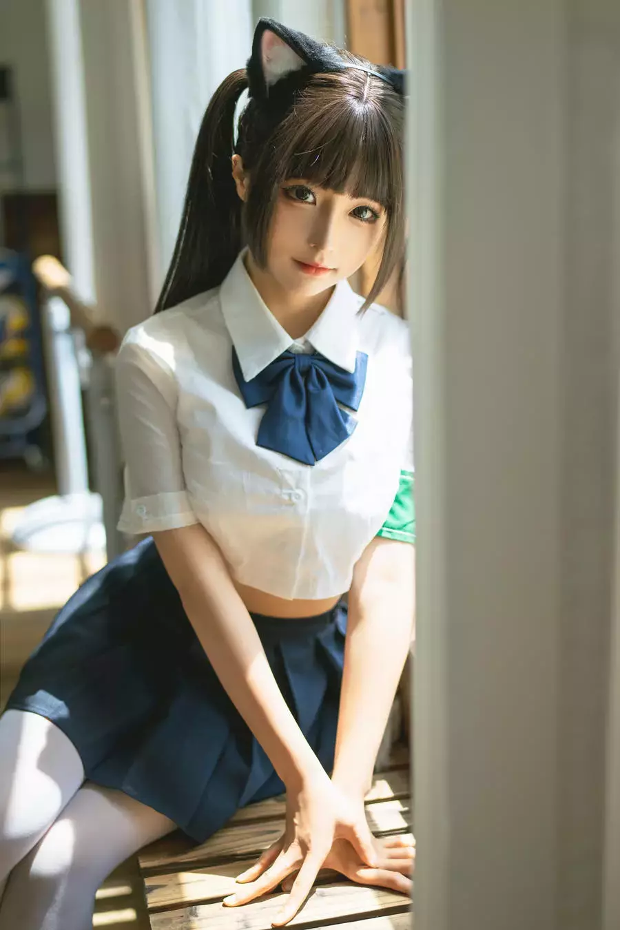 No.212 – 猫耳学妹 [20P] 美女壁纸 谁不爱身材好的小姐姐-丽图社