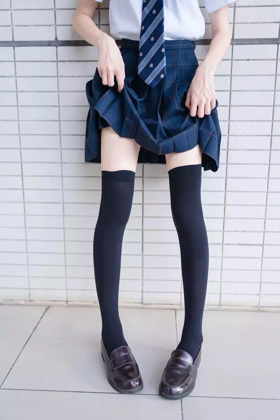 No.007-午后阳光下的黑丝学妹 [47P] 美女高清套图-丽图社