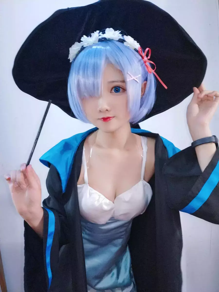 No.036-RE从零开始的异世界生活 蕾姆童话魔法女巫 [9P] 惊艳好看的高清美女壁纸-丽图社