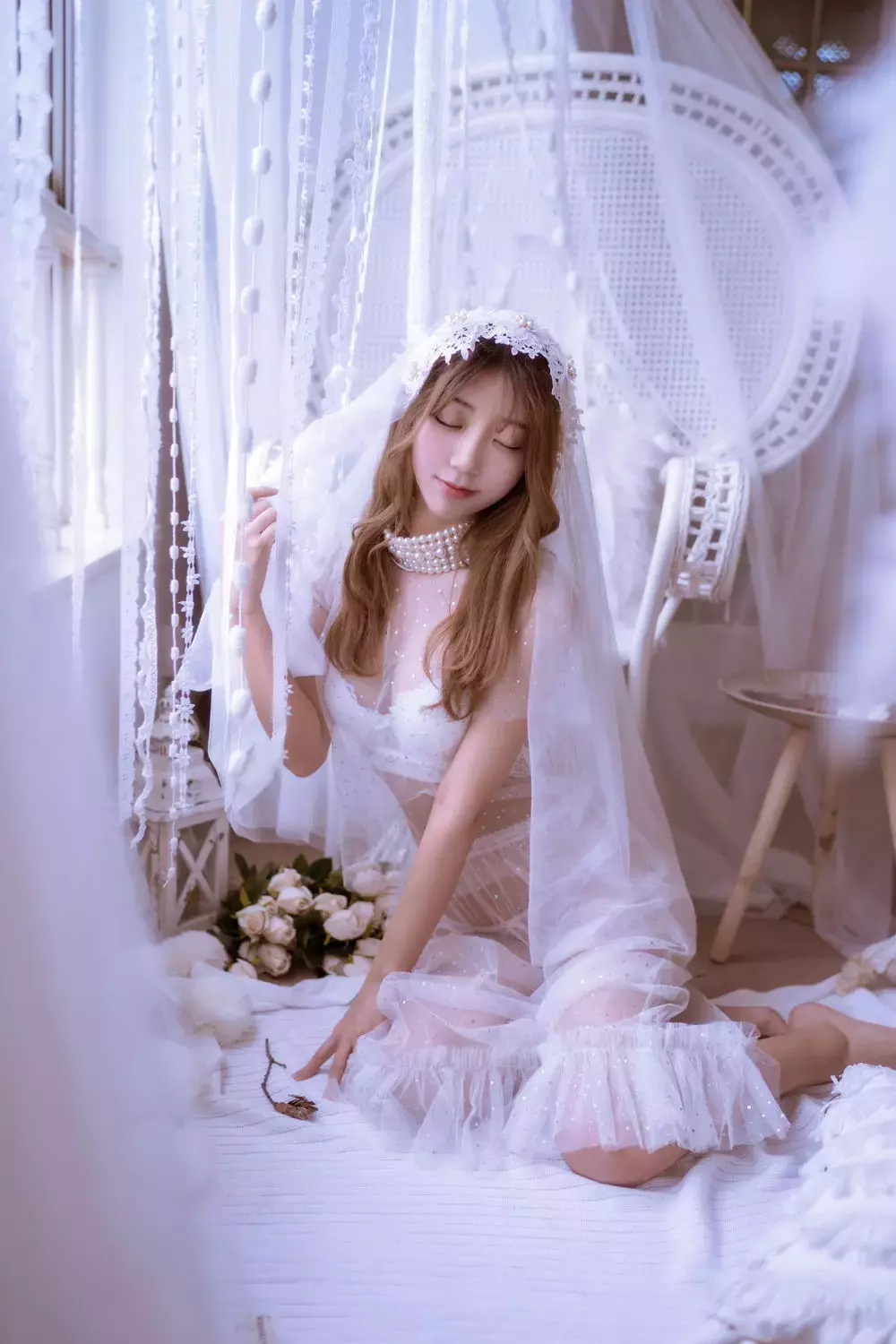 No.026-白色婚纱 [27P] 好看身材模特美女图片壁纸-丽图社