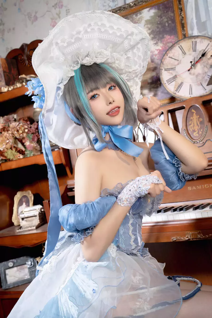 No.030 – 柴郡本 礼服+旗袍 [56P] 身材超级性感的美女手机壁纸-丽图社