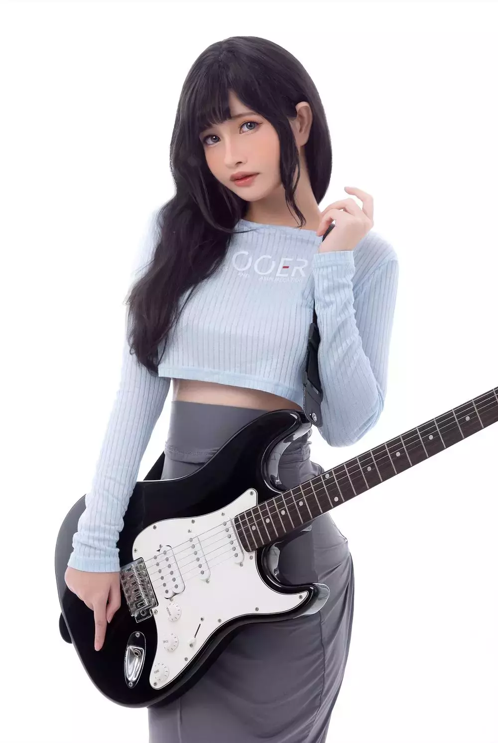 No.064-Guitar Sister [26P] 长裙比基尼风美女写真-丽图社