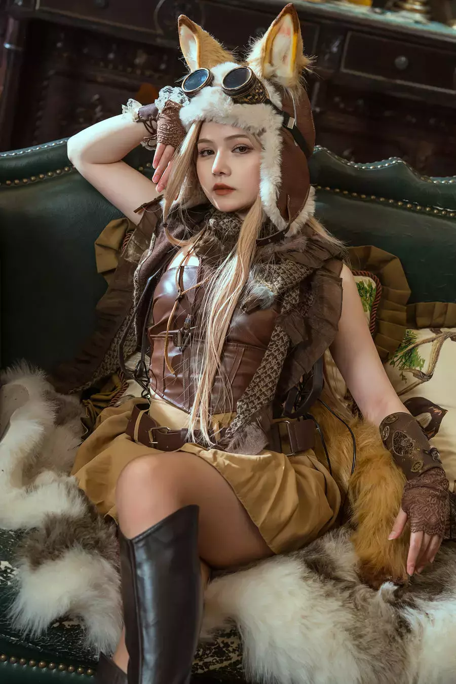 No.027-幻想兽娘集月食 波克塔耶子 [25P] 高清4K全面屏手机壁纸-丽图社