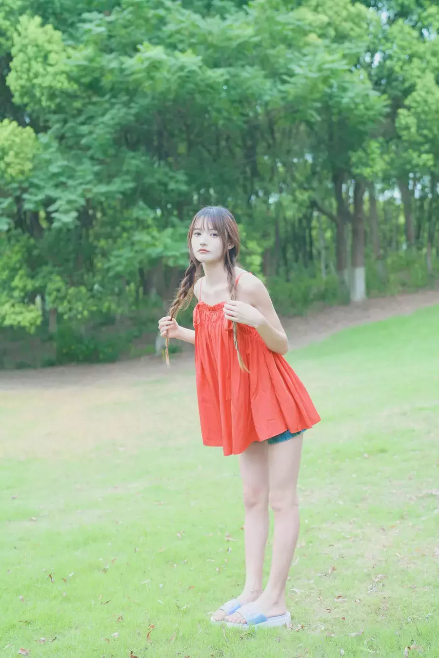 No.129 – 夏日香气 [29P] 美女小姐姐照片壁纸-丽图社