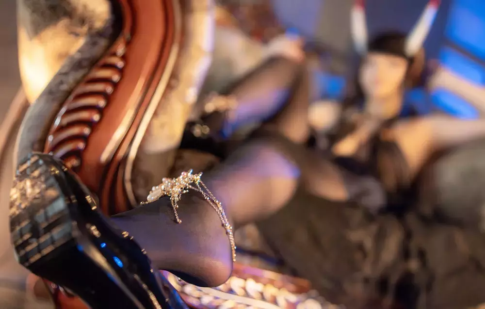 No.002-能代♡夜饗の絶園Cosplay – 黒タイツ [60P] 美女写真壁纸珍藏版-丽图社