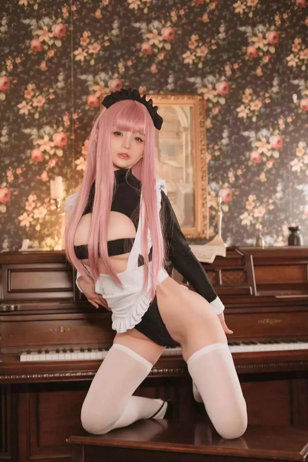 No.032-复古女仆 [45P] 好身材的女生高清气质壁纸-丽图社