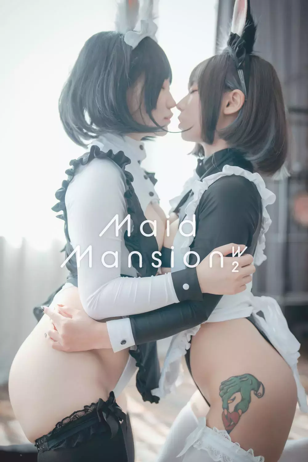 No.018-[DJAWA] Maid Mansion W² Maruemon & Mimmi [123P] 好看身材模特美女图片壁纸-丽图社