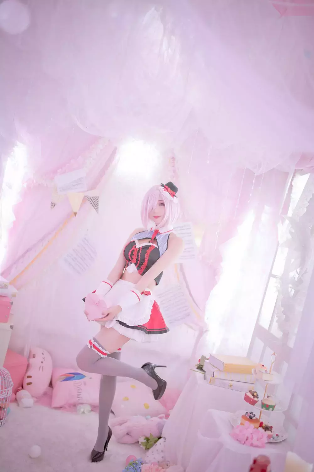 No.026-玛修情人节 [24P] 清纯美女写真套图-丽图社