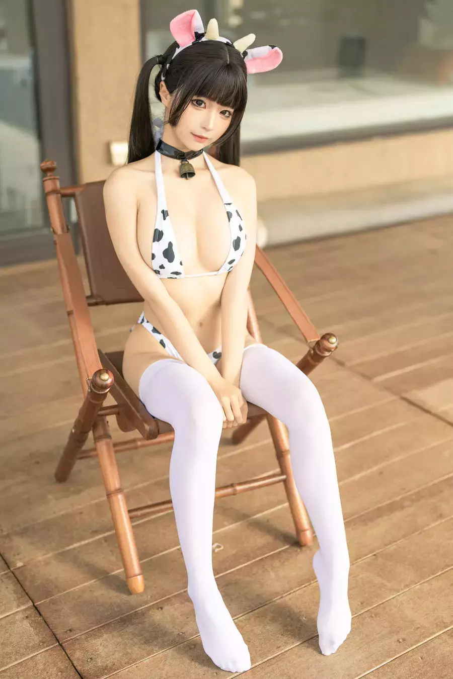 No.247 – 沙漠牛牛女仆 [6P] 高清4K全面屏手机壁纸-丽图社