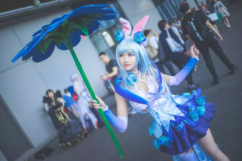 其他 – 花间舞公孙离 [18P] 美女经典黑丝写真套图-丽图社