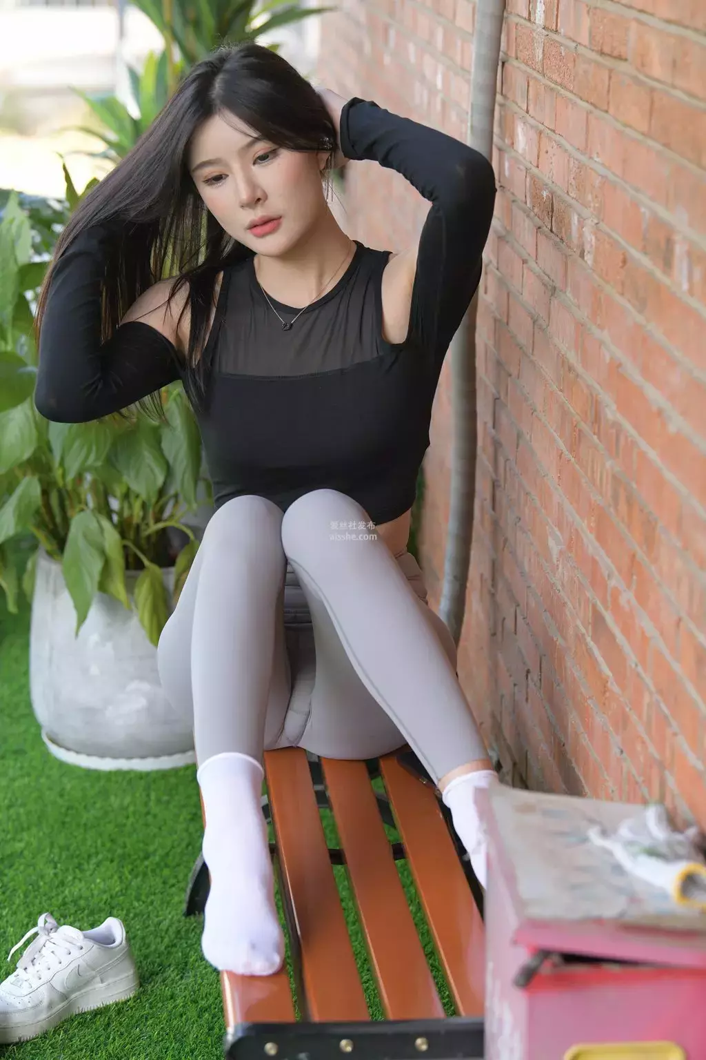 精选街拍作品 NO.2154 改签4 杭州街拍美女-丽图社