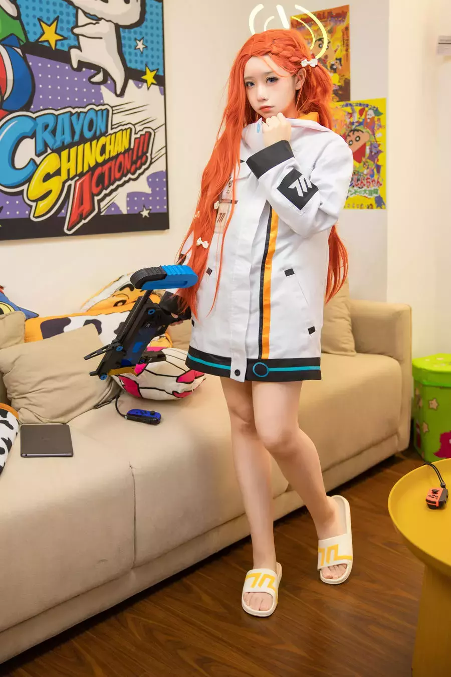 No.086-碧蓝档案 花岡柚子 [25P] 又纯又欲的美女壁纸-丽图社