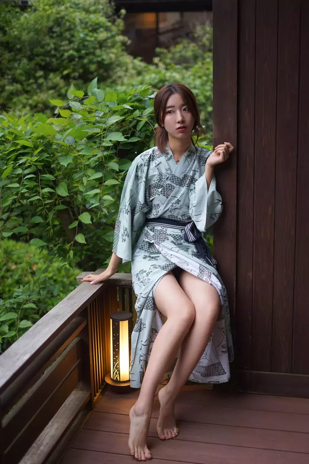 No.047-温泉浴衣 [13P] 超高清国内美女模特精选套图-丽图社