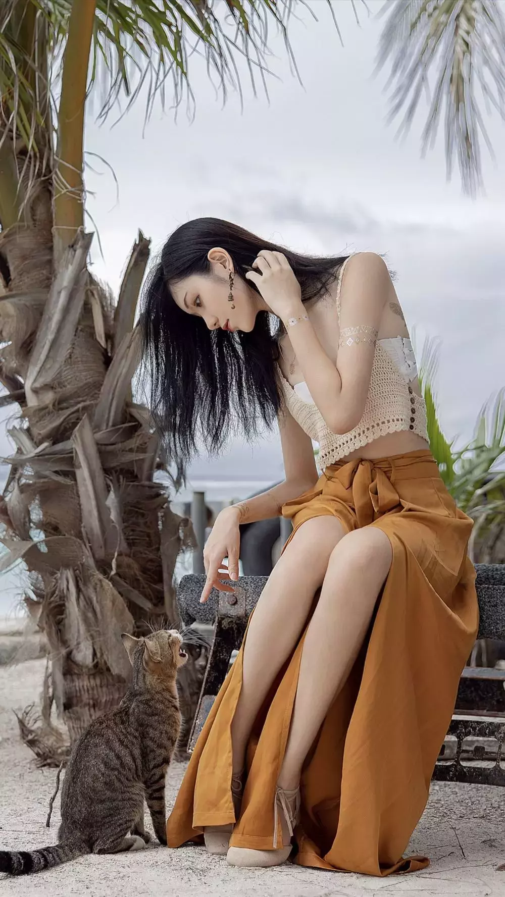 No.055-黄裤 [10P] 甜美可爱!少女小清新写真精选-丽图社