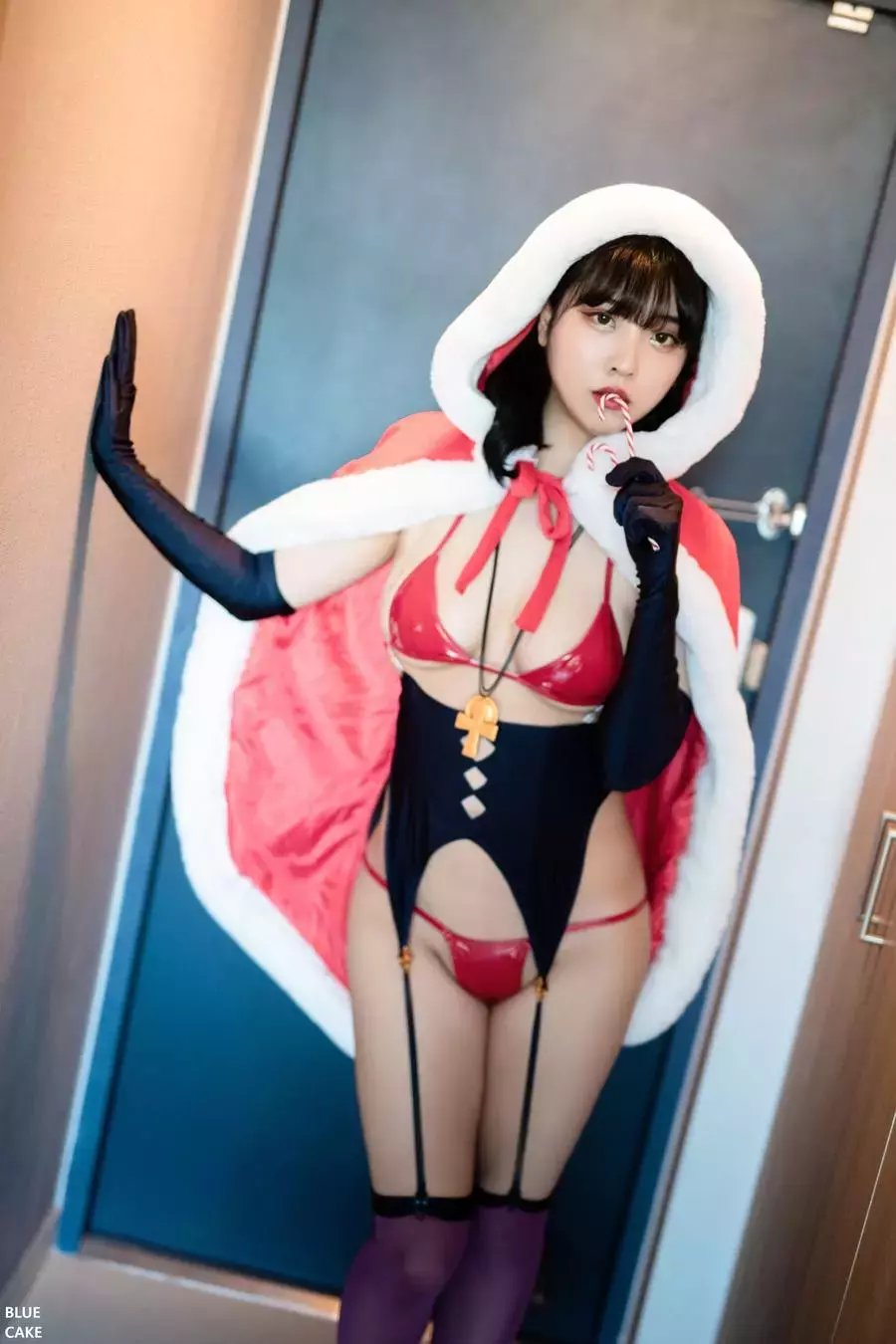No.018 – [BLUECAKE] XMas Figure [62P] 身材超级性感的美女手机壁纸-丽图社