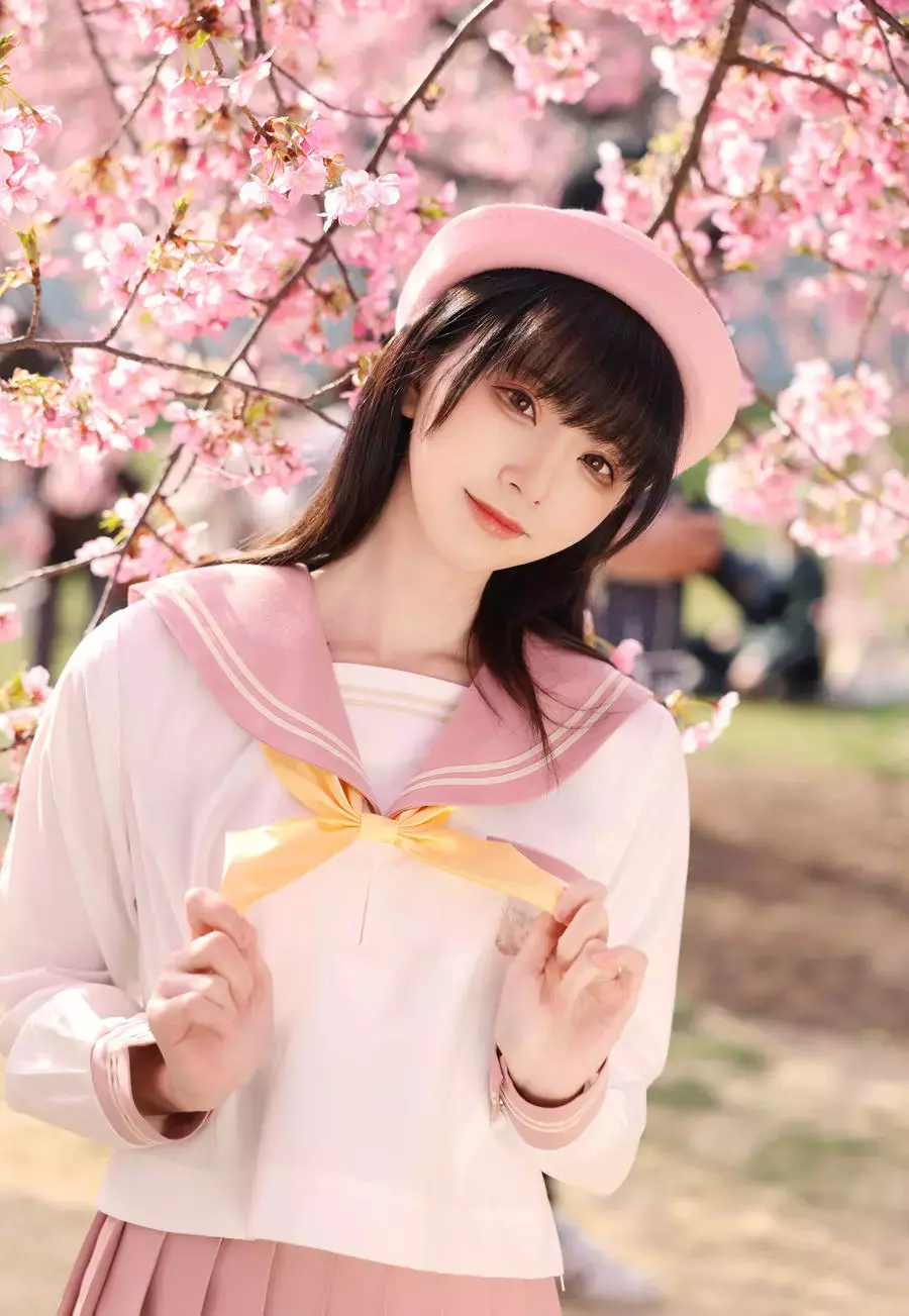 No.077 – 樱花 [18P] 美女高清套图-丽图社